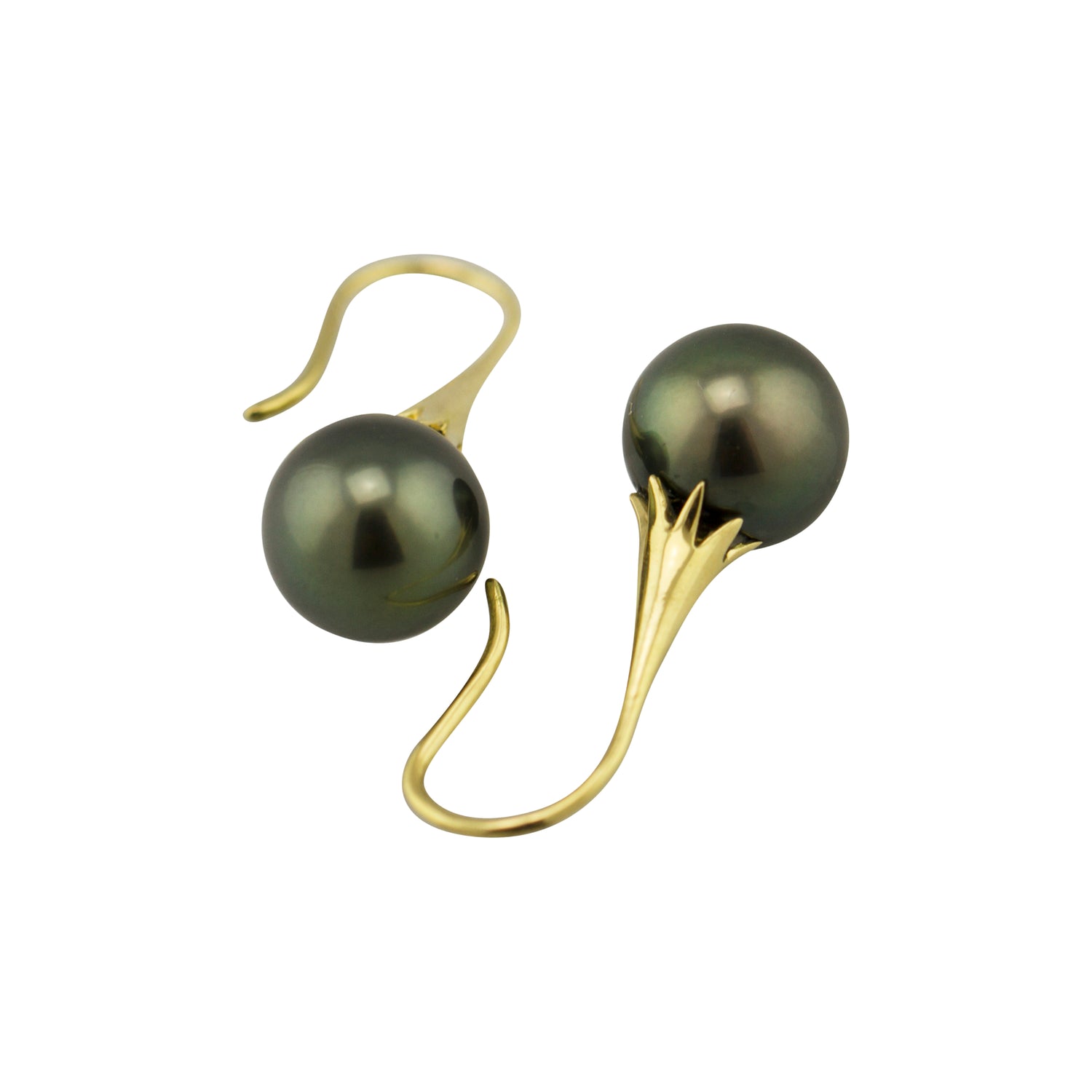 Black Tahiti Pearl Earring